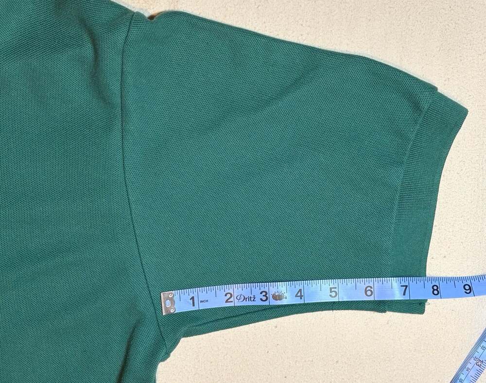 Ralph Lauren XXL Green Piqué Short Sleeve Polo Shirt - Picture 8 of 10
